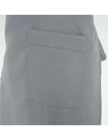 PATMOS: vendita online GREMBIULE PATMOS GRIGIO CHIARO UNISEX CON 2 TASCHE GIBLOR'S in offerta