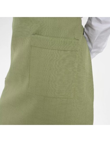 PATMOS: vendita online GREMBIULE PATMOS OLIVA UNISEX CON 2 TASCHE GIBLOR'S in offerta