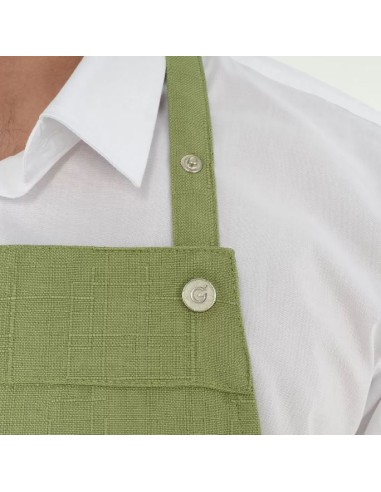 PATMOS: vendita online GREMBIULE PATMOS OLIVA UNISEX CON 2 TASCHE GIBLOR'S in offerta