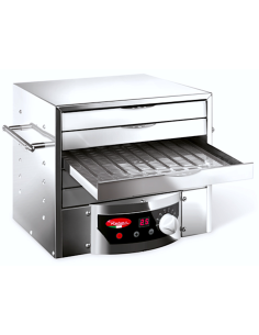 FORNI: vendita online ESSICCATORE DIGITALE INOX PER ALIMENTI A CINQUE CASSETTI +35 C/+70 C REBER in offerta