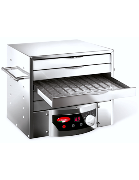 FORNI: vendita online ESSICCATORE DIGITALE INOX PER ALIMENTI A CINQUE CASSETTI +35 C/+70 C REBER in offerta