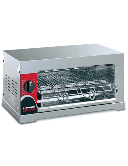 TOSTIERE-BISTECCHIERE-GRILL: vendita online TOSTIERA 6C Y12 V.230/50/1 W.2900 MM.475X265X240H SIRMAN in offerta