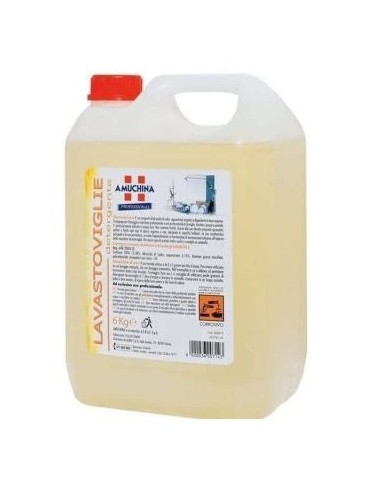 DETERGENTI: vendita online DETERGENTE LAVASTOVIGLIE KG.6 PER ACQUE MEDIE AMUCHINA in offerta