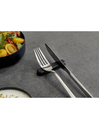 ACCESSORI: vendita online POGGIAPOSATE IN MELAMINA CM.8X2X1H NERO CONFEZIONE 6 PEZZI LEONE in offerta