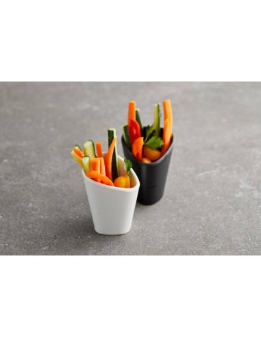 BICCHIERI: vendita online BICCHIERINO FINGER FOOD CM.6X8 MELAMINA BIANCO in offerta