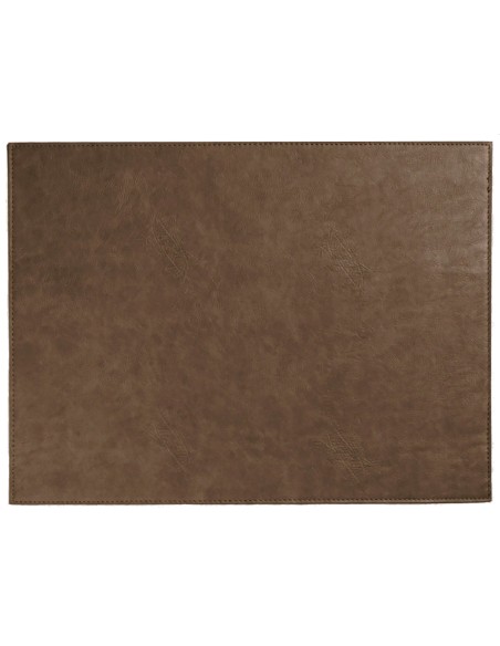 TOVAGLIETTE-RUNNER-SOTTOBICCHIERI: vendita online TOVAGLIA IN SIMILPELLE CM. 120X120 VINTAGE TERRA ANTIMACCHIA E FACILE DA PU...