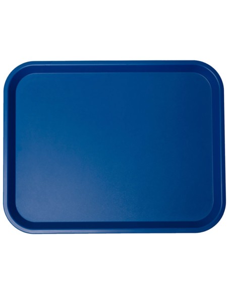 VASSOI-TAGLIERI: vendita online VASSOIO MENSA GENUS DEI 45,6 X 35,6 BLU GENZIANA IN POLIPROPILENE in offerta