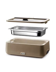 SCALDAVIVANDE: vendita online CHAFING DISH BEIGE HENDI UNIQ-DESIGN ROBERT BRONWASSER, TERMOSTATO INTELLIGENTE 220-240V/700W M... 2
