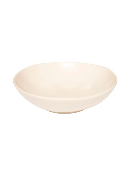 PIATTI: vendita online PIATTO FONDO CM.20 NOE IN PORCELLANA BEIGE in offerta