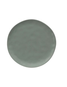 PIATTI: vendita online PIATTO PIANO CM.26 NOE IN PORCELLANA VERDE OLIVA in offerta 2