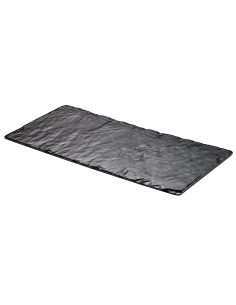 VASSOI-TAGLIERI: vendita online VASSOIO SUSHI RETTANGOLARE CM.50X25X2H IN MELAMINA NERO LEONE in offerta