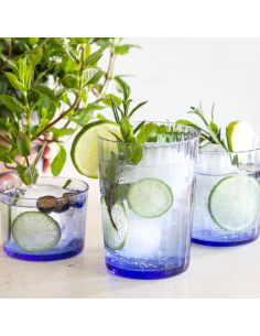 BICCHIERI: vendita online BICCHIERE NEGRONI EXCLUSIVA SAPPHIRE BLUE BORMIOLI 35,5 CL IN VETRO in offerta 2