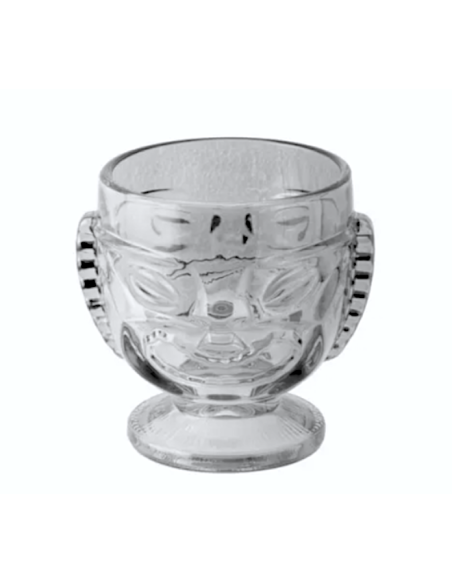 BOCCALI-MUG-CALICI-TIKI: vendita online COPPA MAYA TIKI CM.10X11,5H ML.500 VETRO OSCURATO PADERNO in offerta