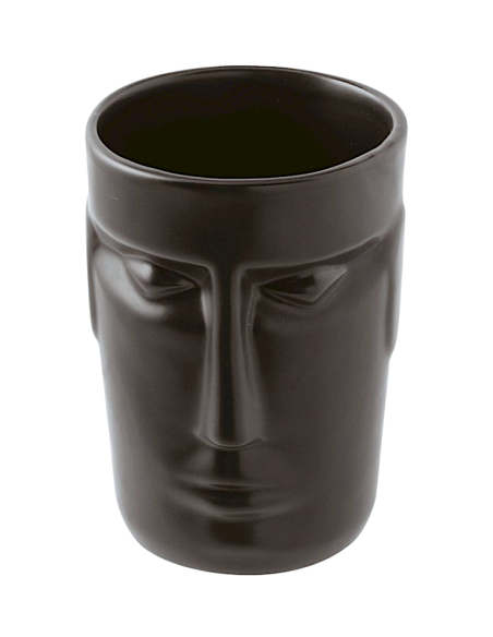 BOCCALI-MUG-CALICI-TIKI: vendita online TIKI MUG VOLTO UOMO CM.8,8 H.12,5 ML.500 CERAMICA PADERNO in offerta
