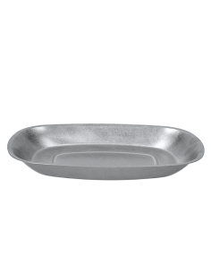 TEX MEX VASSOIO FONDO OVALE CM.26 ACCIAIO INOX