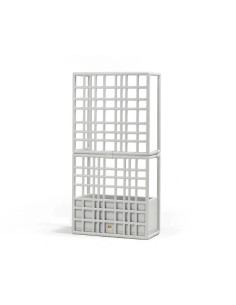 PARAVENTI-SEPARE': vendita online FIORIERA SIPARIO 2 GESSO NARDI CM.70,5X35X141H in offerta