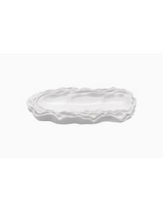 VASSOI-TAGLIERI: vendita online TERRA VASSOIO 3 SCOMPARTI CM.29X12,3 H.4 in offerta