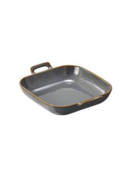 FINGER FOOD PORCELLANA: vendita online CIOTOLA RETTANGOLARE HOKKAIDO CM.18,5X15X4H IN PORCELLANA CON MANIGLIE LEONE in offerta