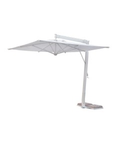 OMBRELLONI: vendita online OMBRELLONE DE LUXE CONTRACT EREDI DI POZZA 4 X 4 METRI BIANCO (NO BASE) in offerta
