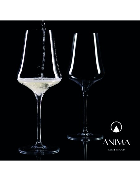 CALICI: vendita online CALICE DIVINA ETEREA CERVE 47 CL ALTEZZA 24,6 CM IN VETRO CRISTALLINO in offerta