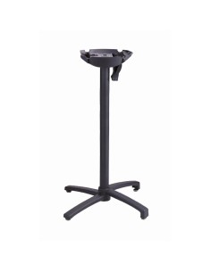 BASI TAVOLO: vendita online BASE TAVOLO ALTA RIBALTABILE X-ONE GROSFILLEX ALTEZZA 108 CM NERA IN ALLUMINIO in offerta