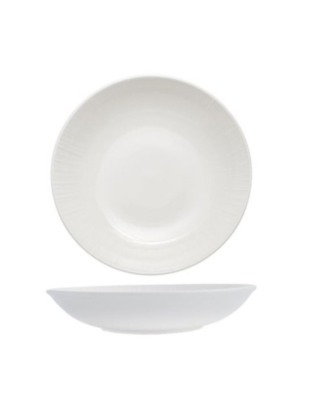 PIATTI: vendita online PIATTO FONDO CM.28 ZENITH IN PORCELLANA BIANCO in offerta