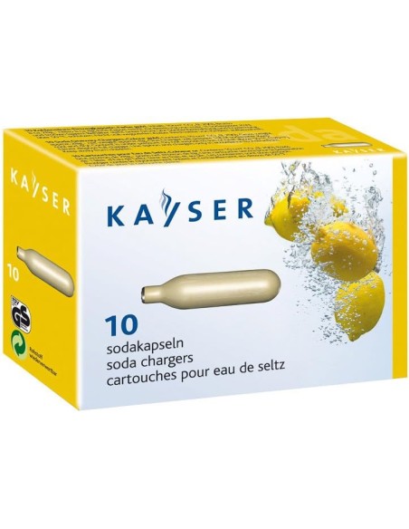 SIFONI: vendita online BOMBOLETTA CAPSULA SELTZ KAISER CONFEZIONE 10 PEZZI 021212 in offerta