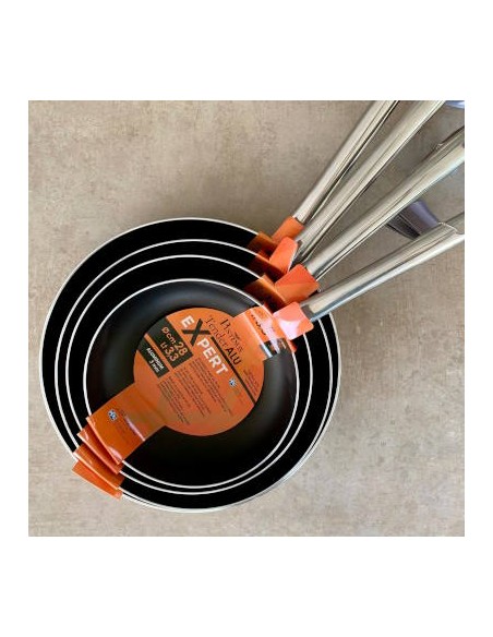 ALLUMINIO ANTIADERENTE: vendita online PADELLA FONDA TENDER ALU EXPERT CM.24 ALLUMINIO ANTIADERENTE FULL INDUCTION in offerta
