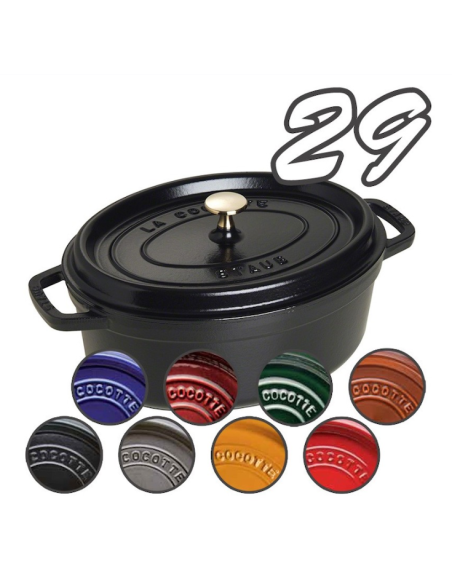 COCOTTE TONDA CM.24 GHISA SMALTATA