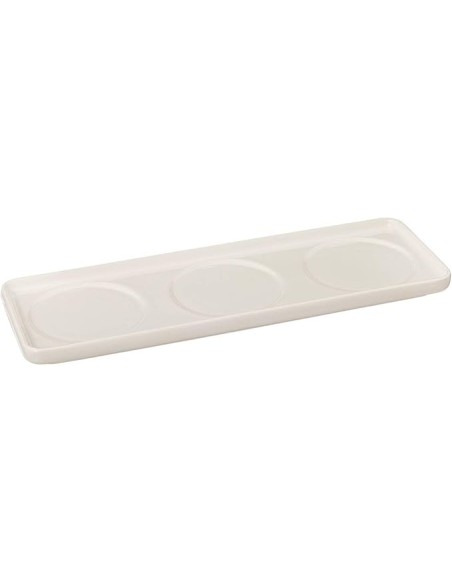 ANTIPASTIERE-SET APERITIVI: vendita online SET APERITIVO 194182 NORA 4PZ CERAMICA BIANCO in offerta