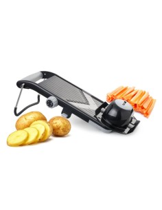 AFFETTAVERD-PASSAVERDURE-FORBICI: vendita online AFFETTAVERDURA MANDOLINA MANUALE LAMA V KAUFGUT in offerta