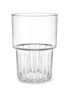 LONDON: vendita online BICCHIERE LONDON COOLER FM/31 CL.41,4 IN PC TRASPARENTE IMPILABILE WAF in offerta
