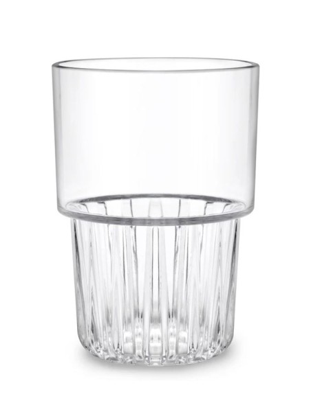 LONDON: vendita online BICCHIERE LONDON COOLER FM/31 CL.41,4 IN PC TRASPARENTE IMPILABILE WAF in offerta