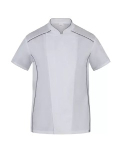 GIACCHE: vendita online GIACCA BIANCA OMAR TG. XL MANICA CORTA GIBLOR'S in offerta