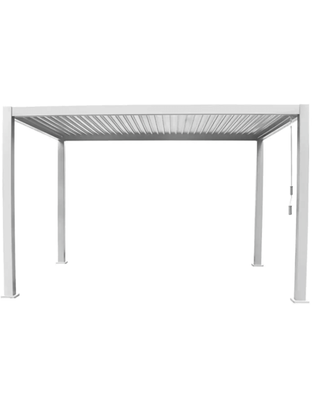 OMBRELLONI: vendita online PERGOLA BIOCLIMATICA TENERIFE MT.3X4 H.250 BIANCO SALMAR in offerta