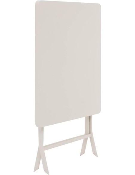 TAVOLI: vendita online TAVOLO QUADRATO DA GIARDINO PIEGHEVOLE CM.70X70 GREENSBORO ARGILLA HESPERIDE in offerta