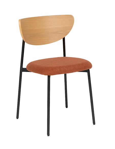 SEDIE-POLTRONE: vendita online JAISA SEDIA CM.50X50X81H SEDUTA AMBRA 207303D in offerta