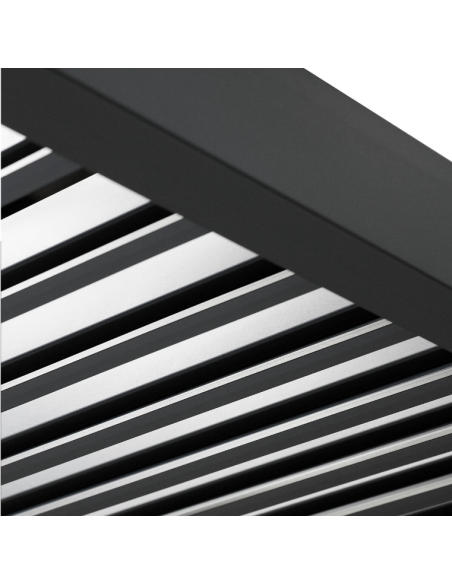 OMBRELLONI: vendita online GAZEBO PERGOLA EVORA HESPERIDE 3,6 X 3,6 METRI GRAFITE IN ALLUMINIO in offerta