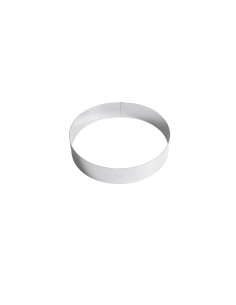 STAMPI E TAGLIAPASTA: vendita online ANELLO PER TORTE CM.16 H.6 IN ACCIAIO INOX in offerta