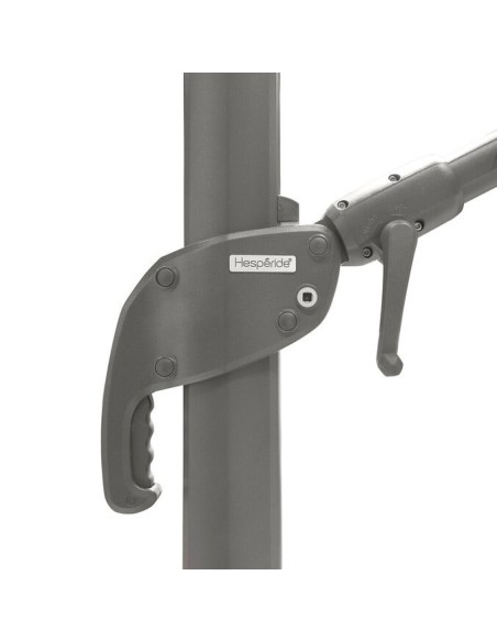 OUTLET: vendita online OMBRELLONE ESAGONALE ELEA HESPERIDE 3 X 4,2 METRI ARDESIA (NO BASE) in offerta