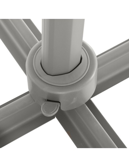 OUTLET: vendita online OMBRELLONE ESAGONALE ELEA HESPERIDE 3 X 4,2 METRI ARDESIA (NO BASE) in offerta