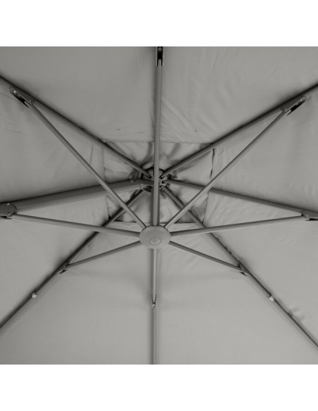 OUTLET: vendita online OMBRELLONE ESAGONALE ELEA HESPERIDE 3 X 4,2 METRI ARDESIA (NO BASE) in offerta