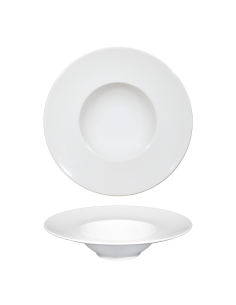 PIATTI: vendita online PIATTO K-BOWL BIANCO CM.27,5 ATLANTIS NAPOLI IN PORCELLANA SATURNIA in offerta