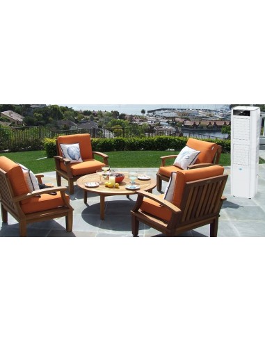 RAFFRESCATORI: vendita online RAFFRESCATORE ECO FRESH AIR BREZZA 170 BIANCO H.172CM 10000M3/H CON FILTRO POLIFOSFA in offerta