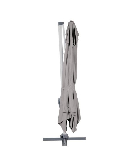 OMBRELLONI: vendita online OMBRELLONE EQUADOR HESPERIDE 3X3 GRIGIO IN ALLUMINIO (BASE NON INCLUSA) in offerta