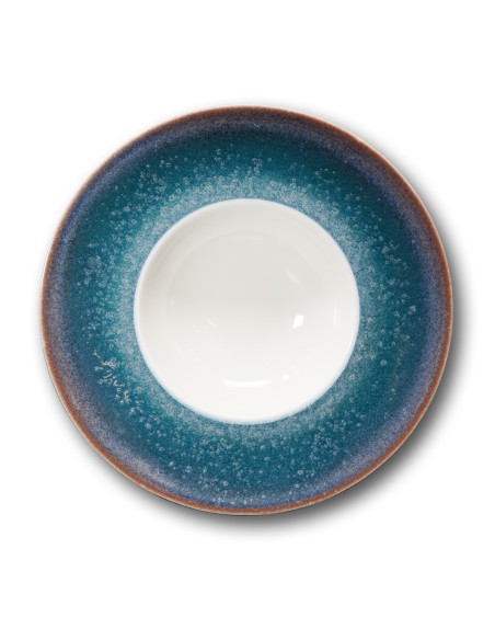 PIATTI: vendita online PIATTO K-BOWL CM.27, 5 ATLANTIS NAPOLI IN PORCELLANA SATURNIA in offerta