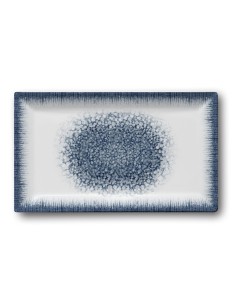 PIATTI: vendita online PIATTO RETTANGOLARE CM.29X17,5 NANCY KIMI IN PORCELLANA SATURNIA in offerta