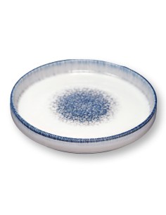 PIATTI: vendita online PIATTO PIANO CM. 28 BORDATO NANCY OSLO IN PORCELLANA SATURNIA in offerta