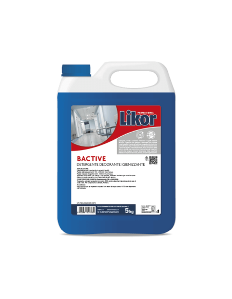 DETERGENTI: vendita online DETERGENTE LIKOR BACTIVE 5 KG DEODORANTE IGIENIZZANTE in offerta