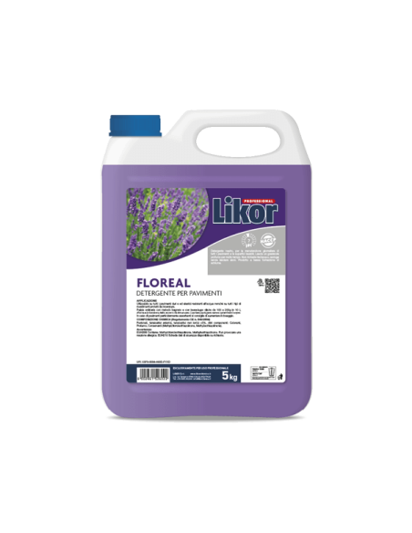 DETERGENTI: vendita online DETERGENTE PAVIMENTI LIKOR FLOREAL 5 KG in offerta